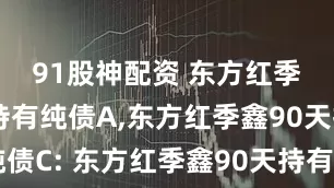91股神配资 东方红季鑫90天持有纯债A,东方红季鑫90天持有纯债C: 东方红季鑫90天持有期纯债债券型证券投资基金托管协议更新