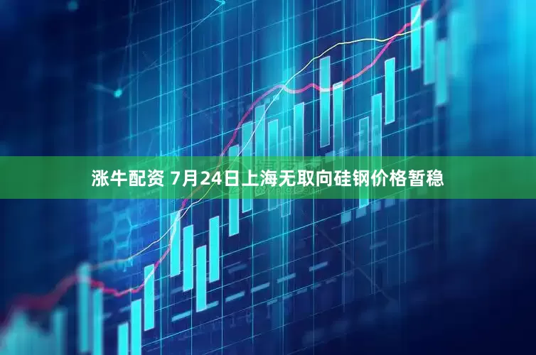 涨牛配资 7月24日上海无取向硅钢价格暂稳